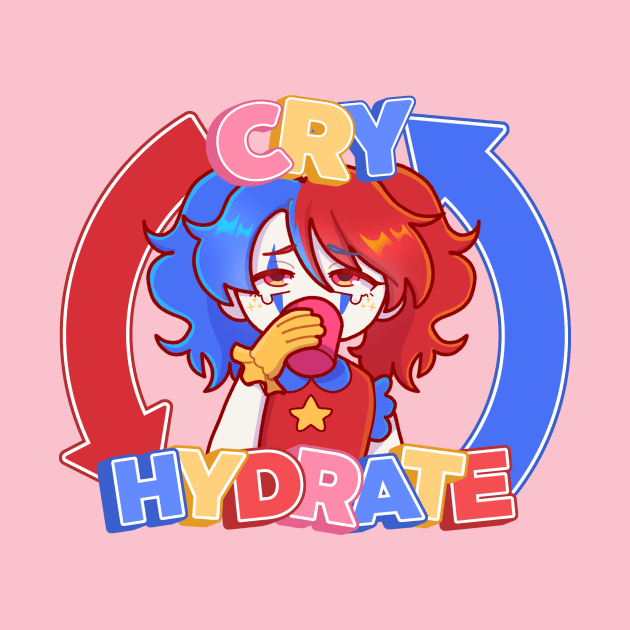 Cry Hydrate Clown Girl by Shiny Foxy