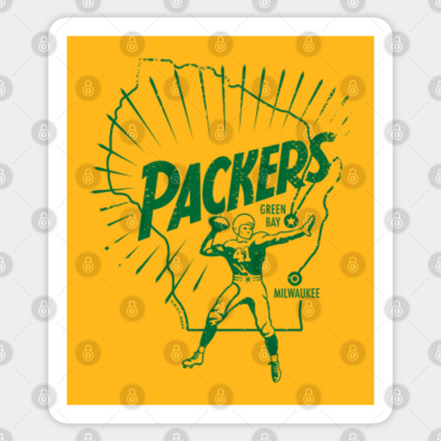Green Bay Wisconsin Packers Green Design Green Bay Packers Sticker Teepublic