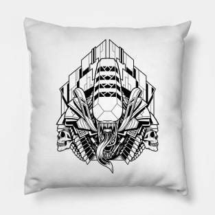 Mecha aliens | Outsiders Inavsion: Mechanical Pillow