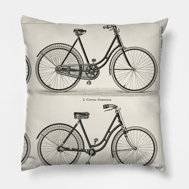 Vintage Bicycle Pillow by Romin's Stall