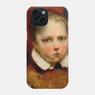 Portrait d'un Garcon Prenomme Leon by Ary Scheffer Phone Case