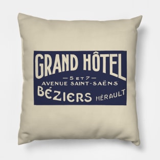 Grand Hotel Beziers Pillow