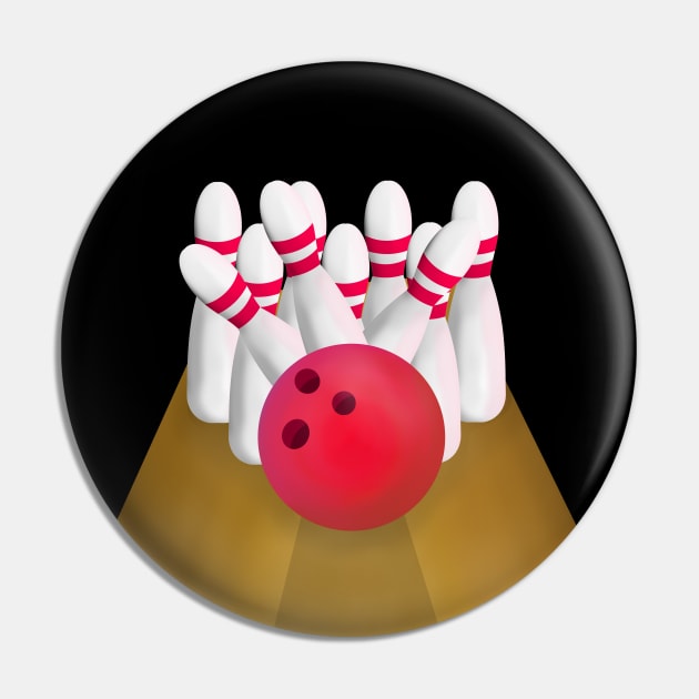 bowling ball rolling clip art