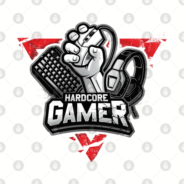 Hardcore Gamer by raxarts