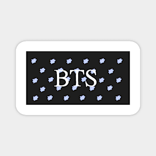 Floral BTS Magnet