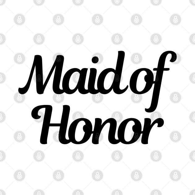 Maid of honor by OgogoPrintStudio