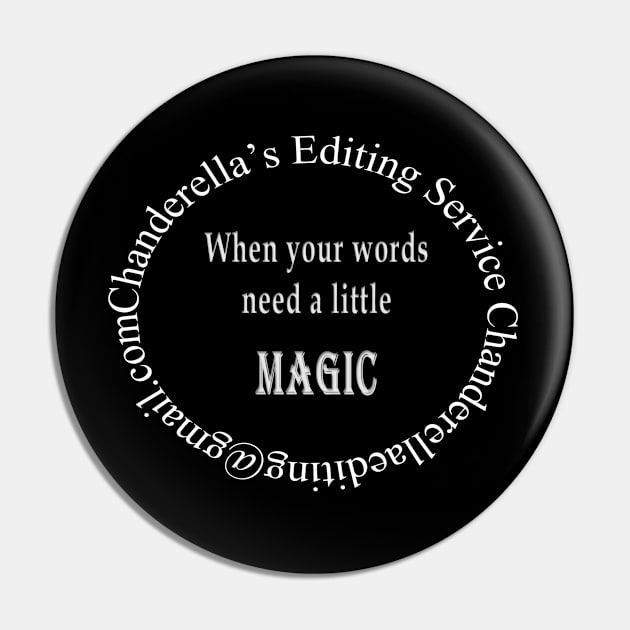 Magic Words Pin by chanderella