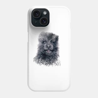 Excited Newfie Phone Case