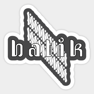 batik stickers teepublic uk teepublic