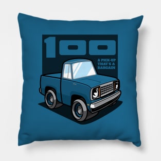 Medium Blue Poly - D-100 (1978) Pillow