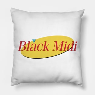 80s Retro Style // Black Midi // Ducter Pillow