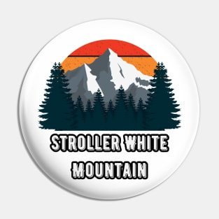 Stroller White Mountain Pin