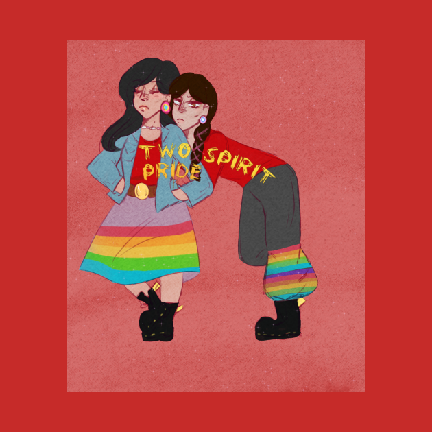 Two Spirit Pride - Two Spirit - Long Sleeve T-Shirt | TeePublic AU
