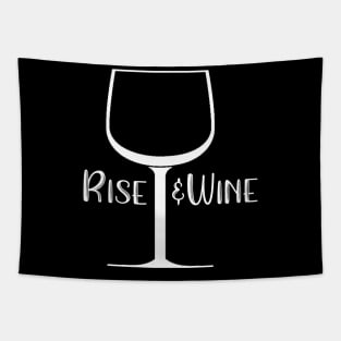 Rise and Wine Tapestry