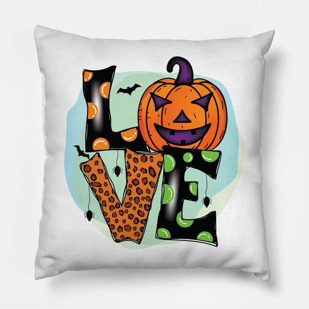 Love Halloween Pillow by binnacleenta