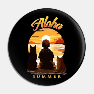 Aloha Summer Pin