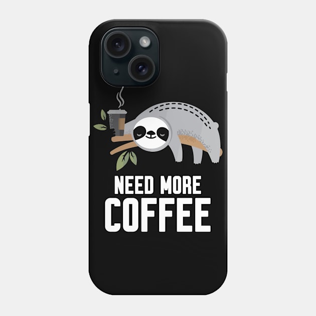 Need My Coffee Phone Case by Work Memes