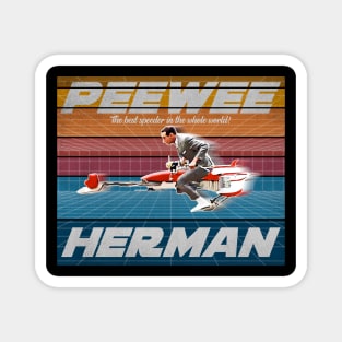 Peewee Speeder Magnet