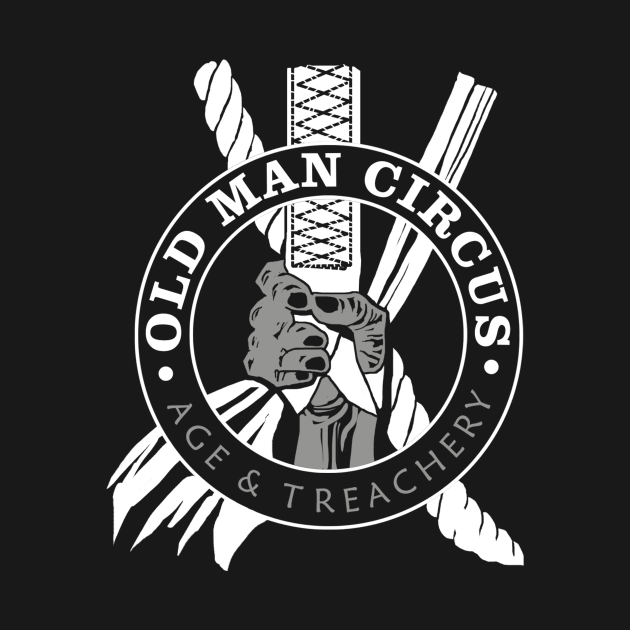 Old Man Circus (white) by paintedmonk