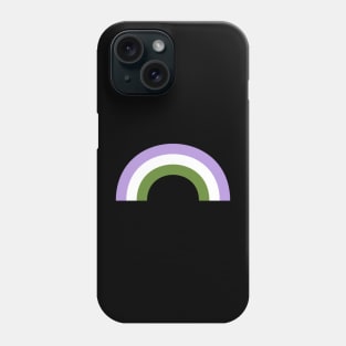 Genderqueer Rainbow Phone Case