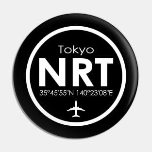 NRT, Tokyo Narita International Airport Pin