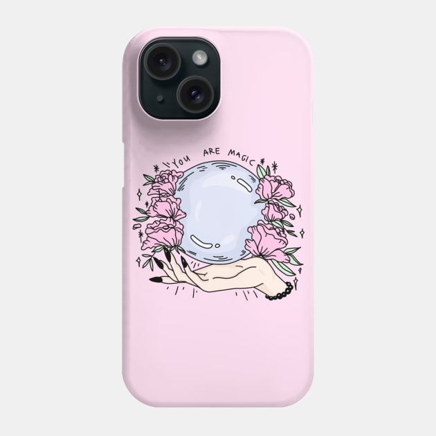 you are magic -pink- Phone Case by chiaraLBart