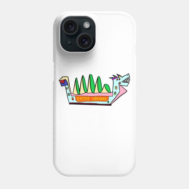 Easter Drakkar Phone Case by PaoloTorreShop