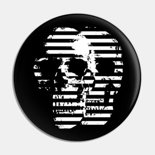 GlitchSkull:Sunday Pin