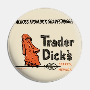 Vintage Trader Dick's Tiki Bar Sparks Nevada Pin