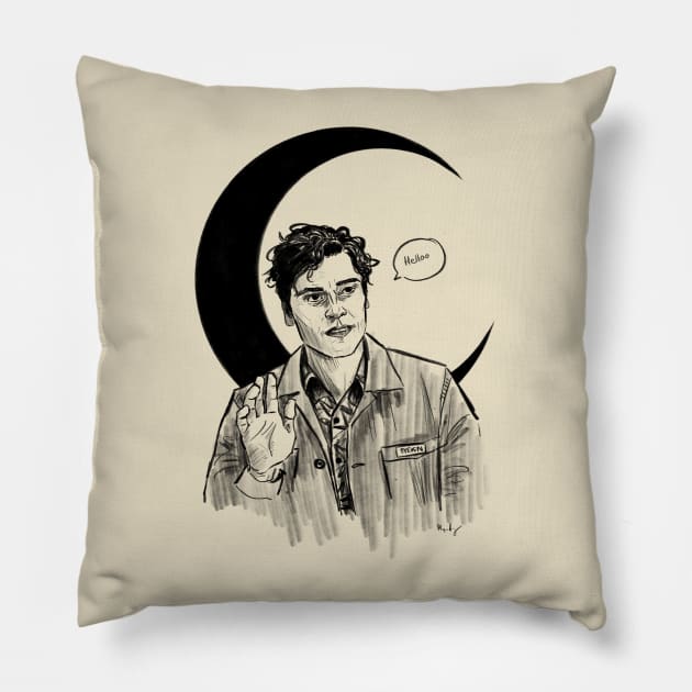 Steven Grant Moon Knight Pillow by meganamey