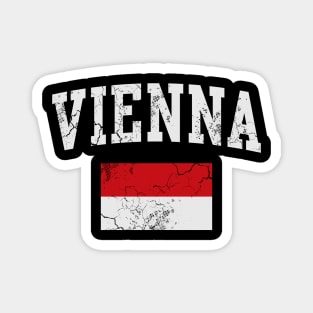 Vienna Flag Austria Austrian Gift Magnet