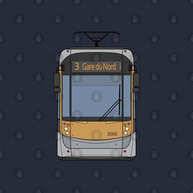 Brussels Tram by charlie-care