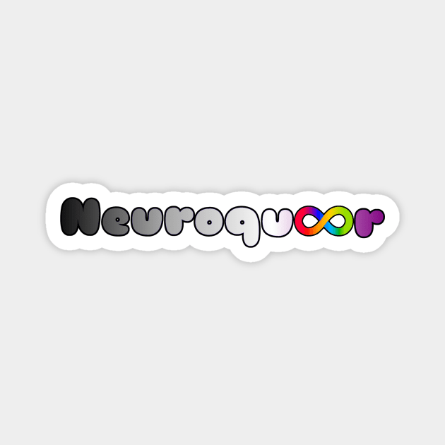 Neuroqueer ace flag infinity neurodivergent autistic asexual pride Magnet by Sunniest-Dae