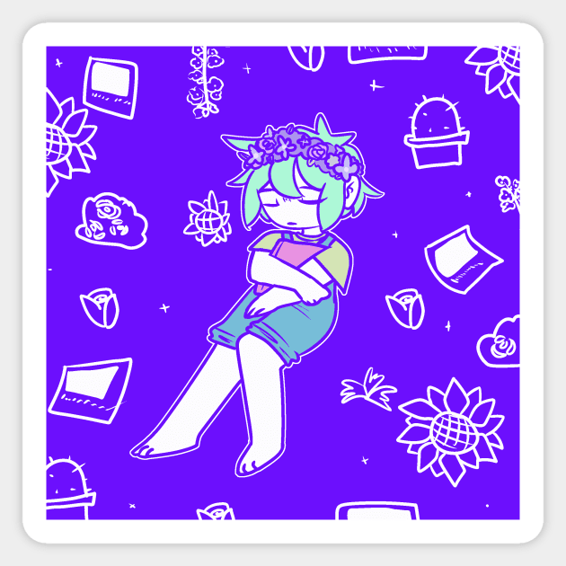 Omori Basil AAAAAA!!! | Sticker