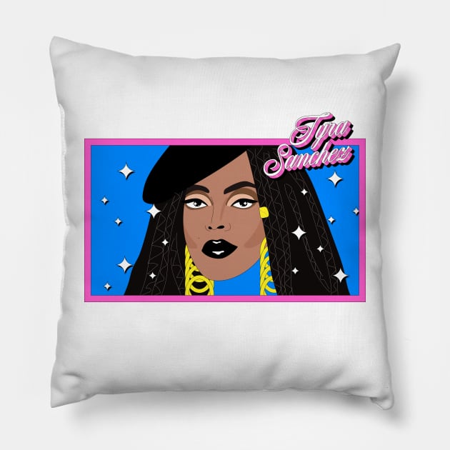 Tyra Sanchez Pillow by whos-morris