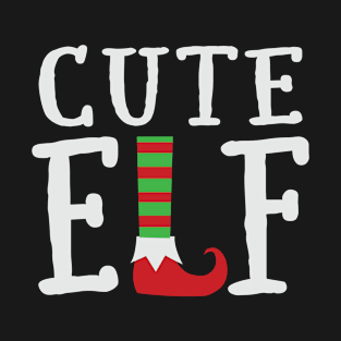 Cute Elf Christmas-Funny Christmas T-Shirt