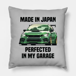 Subaru Impreza WRX STI Japanese Car Art - Modified JDM Car Pillow