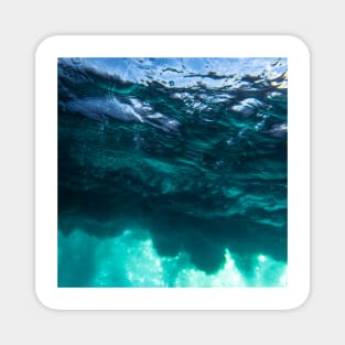 Blue Ocean Waves Magnet