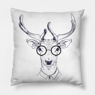 Geeky Deer Pillow