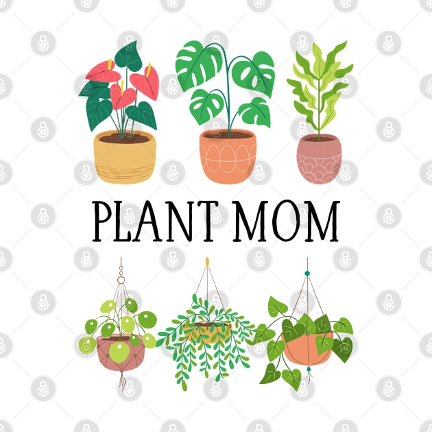 Plant Mom - Houseplant Set by Whimsical Frank