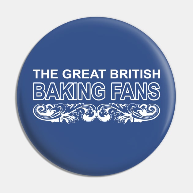 great british baking fans white Pin by shimodesign