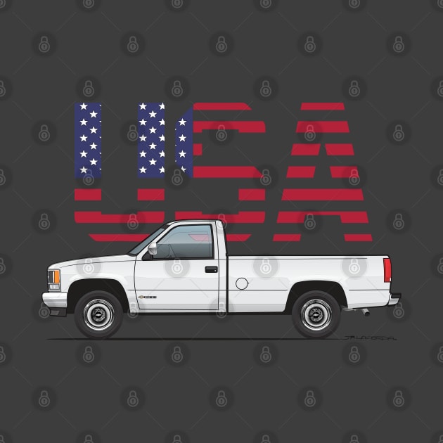 USA 1 LWB White by JRCustoms44