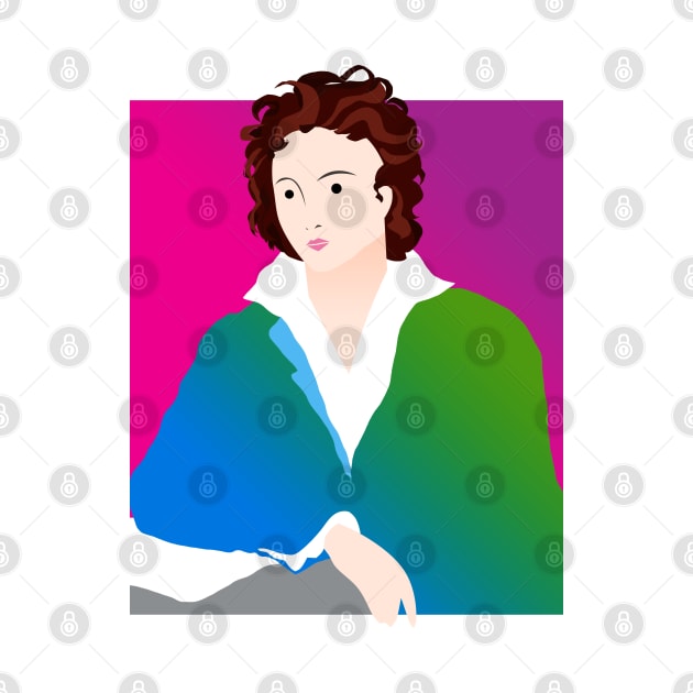 PERCY BYSSHE SHELLEY - POP ART ILLUSTRATION by CliffordHayes