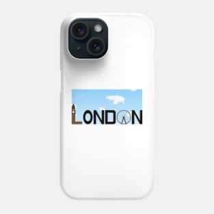 London Skyline Daytime Phone Case