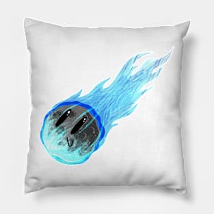 cartoon comet Pillow