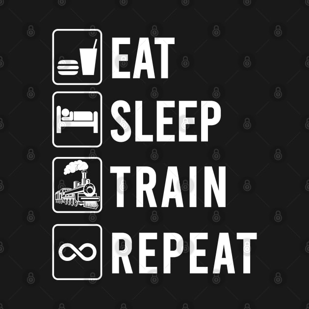 Eat Sleep Train Repeat by creativeKh