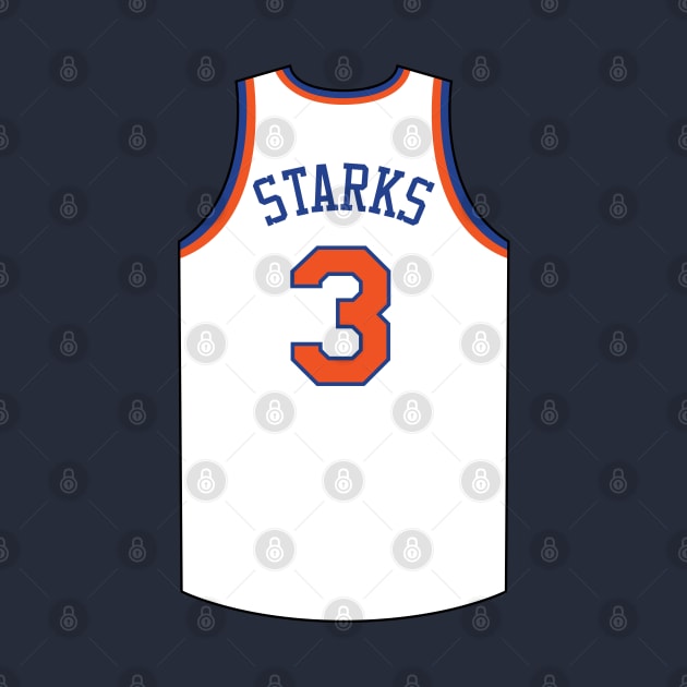 John Starks New York Jersey Qiangy by qiangdade