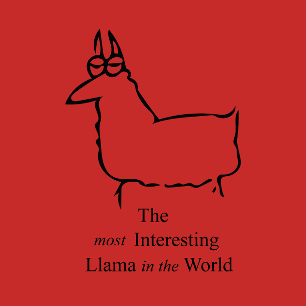 Most Interesting Llama by Cactux