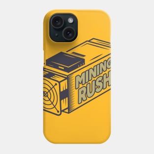 Bitcoin Mining Rush Phone Case