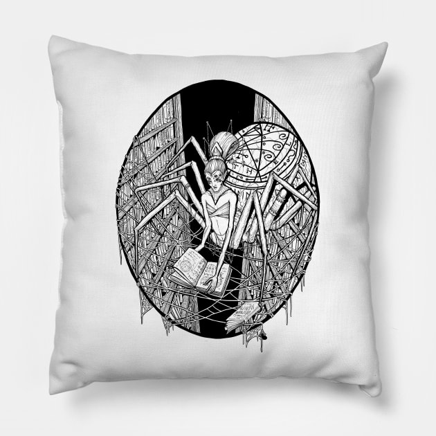 Librarian of the Underdark Pillow by barda